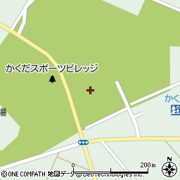 角田市役所　陸上競技場周辺の地図