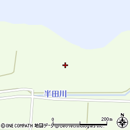 宮城県角田市尾山大久保周辺の地図