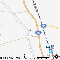 山形県東置賜郡川西町時田224周辺の地図