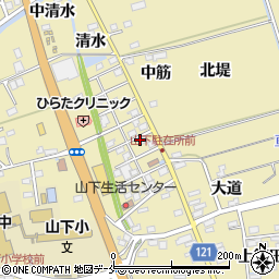 有限会社山元タクシー　本社周辺の地図