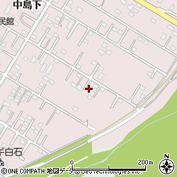 宮城県角田市角田中島下87周辺の地図