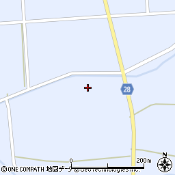 宮城県角田市藤田寺岡周辺の地図