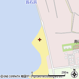 長石浜周辺の地図