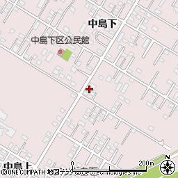 宮城県角田市角田中島下43周辺の地図