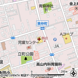 調剤薬局ツルハドラッグ角田中央店周辺の地図