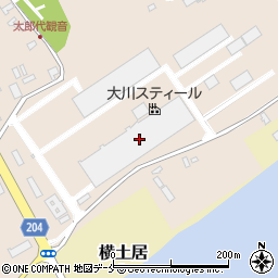 大川スティール株式会社　管理部周辺の地図