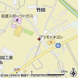 新潟県佐渡市吉岡1046周辺の地図