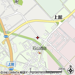 新潟県新発田市館野小路1周辺の地図