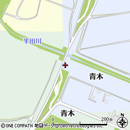 青木・大坊水門管理所周辺の地図