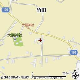 新潟県佐渡市竹田552周辺の地図