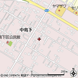 宮城県角田市角田中島下246周辺の地図