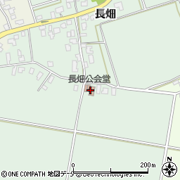 長畑公会堂周辺の地図