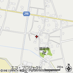 新潟県新発田市向中条492周辺の地図