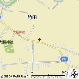 新潟県佐渡市竹田421周辺の地図