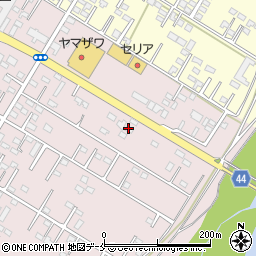 宮城県角田市角田中島下399周辺の地図