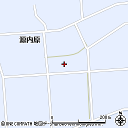 宮城県角田市藤田前町周辺の地図