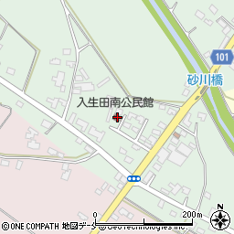 入生田南公民館周辺の地図