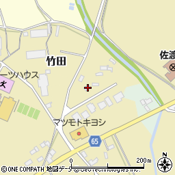 新潟県佐渡市竹田256周辺の地図