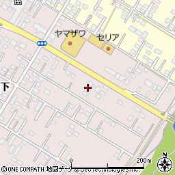 宮城県角田市角田中島下406周辺の地図