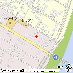 宮城県角田市角田中島下554周辺の地図
