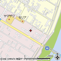 角田自動車鈑金塗装周辺の地図