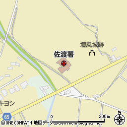 新潟県交通安全協会　佐渡支所周辺の地図