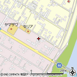 宮城県角田市角田中島下555周辺の地図