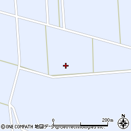 宮城県角田市藤田町永周辺の地図