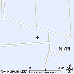 宮城県角田市藤田永沢周辺の地図