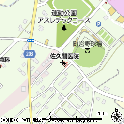 佐久間医院周辺の地図