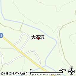 〒999-1212 山形県西置賜郡小国町大石沢の地図