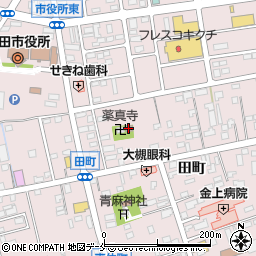 東田町公民館周辺の地図