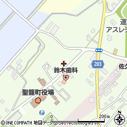 北信清掃社周辺の地図