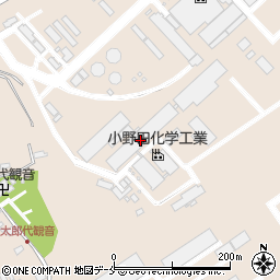 小野田化学工業株式会社　新潟営業所周辺の地図