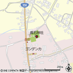 長石神社周辺の地図