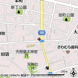 ａｐｏｌｌｏｓｔａｔｉｏｎ角田ＳＳ周辺の地図