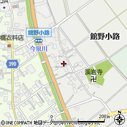 新潟県新発田市館野小路121周辺の地図