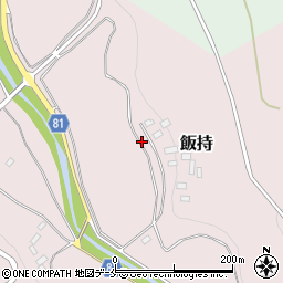 新潟県佐渡市飯持周辺の地図