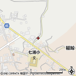 新潟県佐渡市橘15周辺の地図