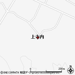 新潟県新発田市上寺内周辺の地図
