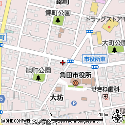 やきとり大吉 角田中央店周辺の地図