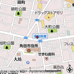 ＥＮＥＯＳ角田ＳＳ周辺の地図