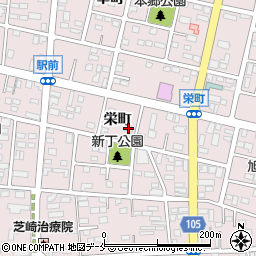 宮城県角田市角田栄町62周辺の地図