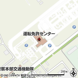 新潟県運転免許センター周辺の地図