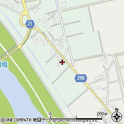 新潟県新発田市押廻161-2周辺の地図