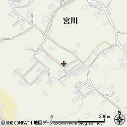 新潟県佐渡市宮川1284-11周辺の地図