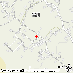 新潟県佐渡市宮川1259周辺の地図