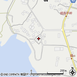 新潟県佐渡市橘118周辺の地図