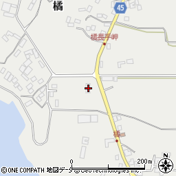 新潟県佐渡市橘1659周辺の地図