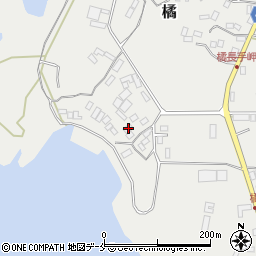 新潟県佐渡市橘129周辺の地図